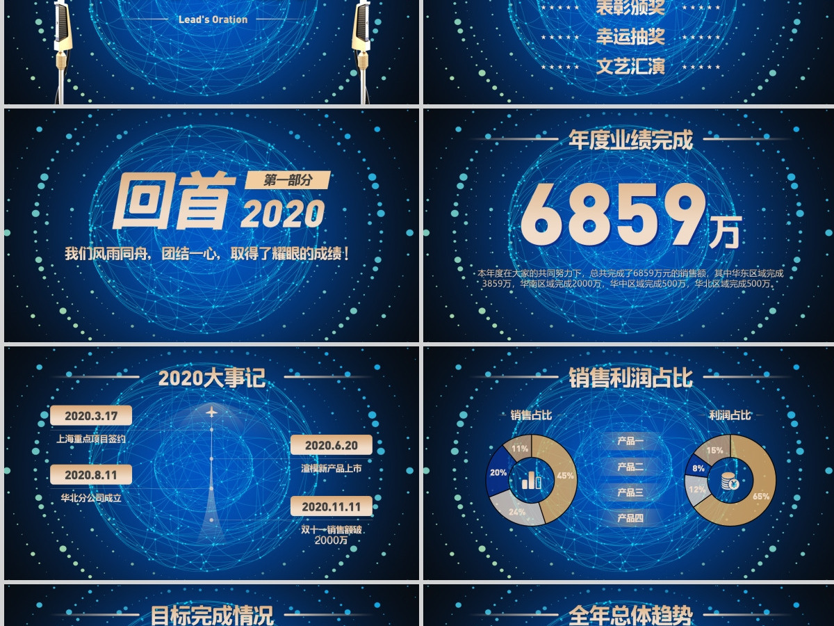 2021公司年会开场ppt颁奖典礼视频 2021公司年会开场ppt颁奖典礼视频