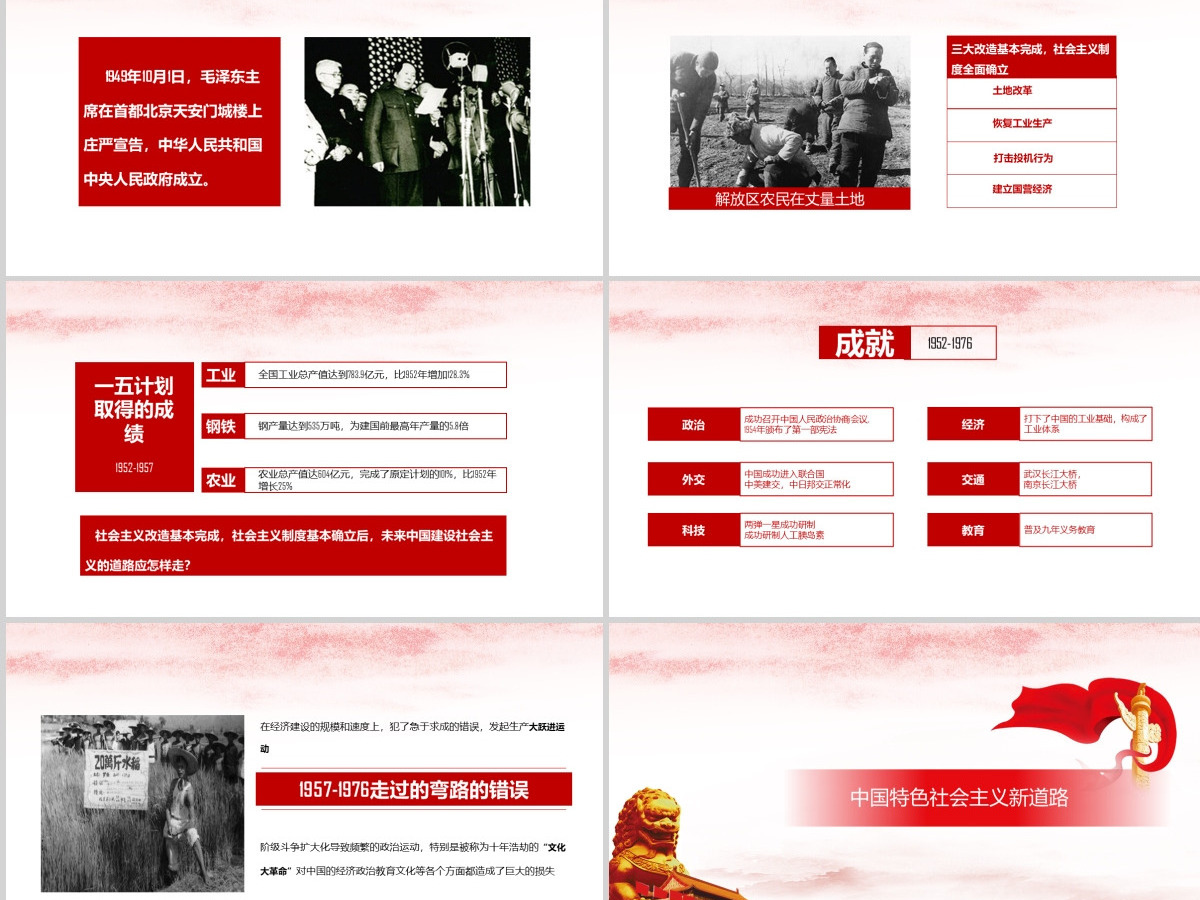 光辉历程荣耀100载建党100周年党课ppt--含讲稿