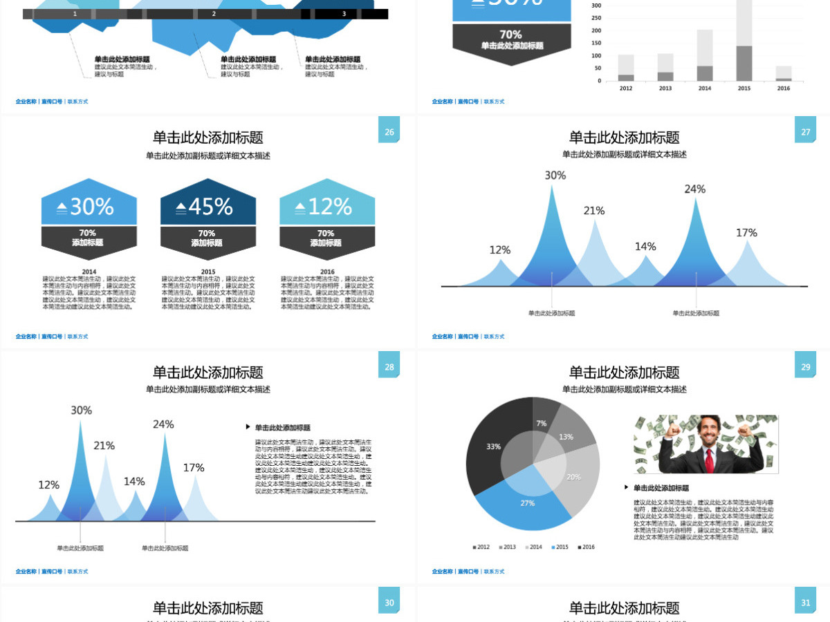 市场分析销售营销案例案例展示PPT模版 市场分析销售营销案例案例展示PPT模版