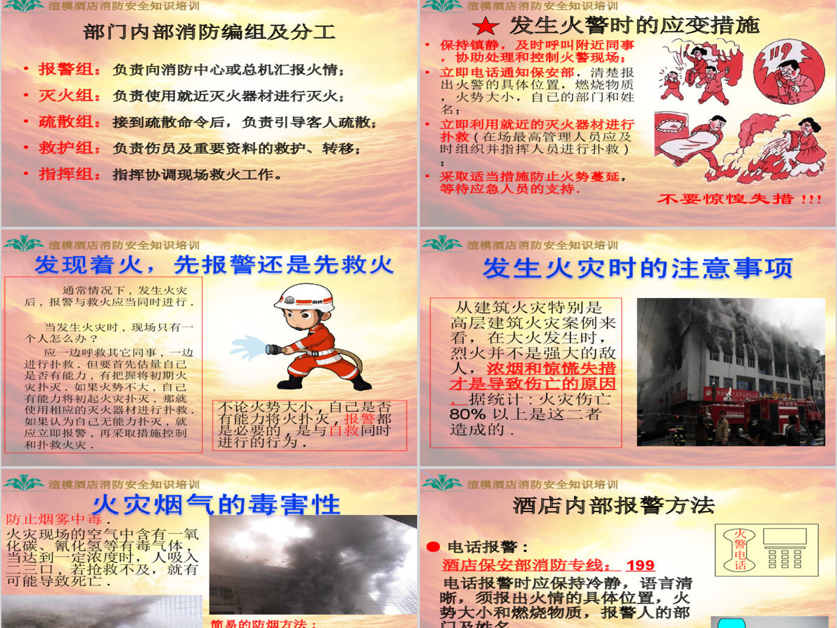 消防安全培训PPT 消防安全培训PPT