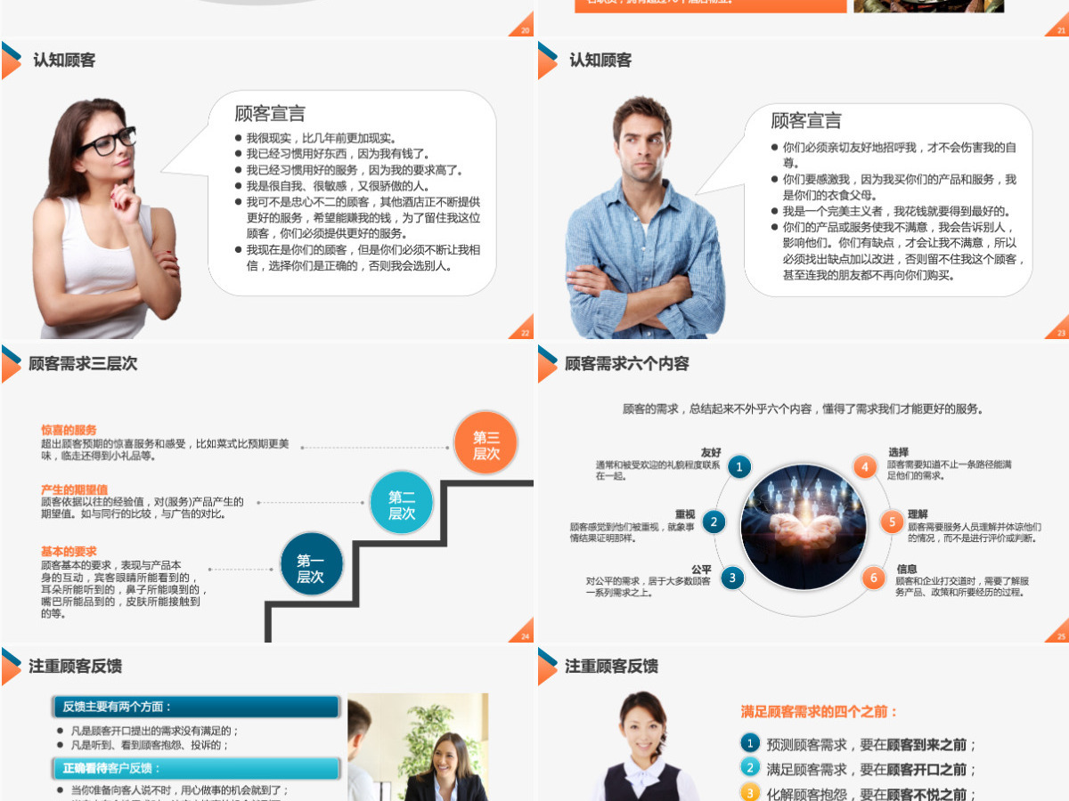 原创服务质量管理提升酒店服务礼仪培训PPT