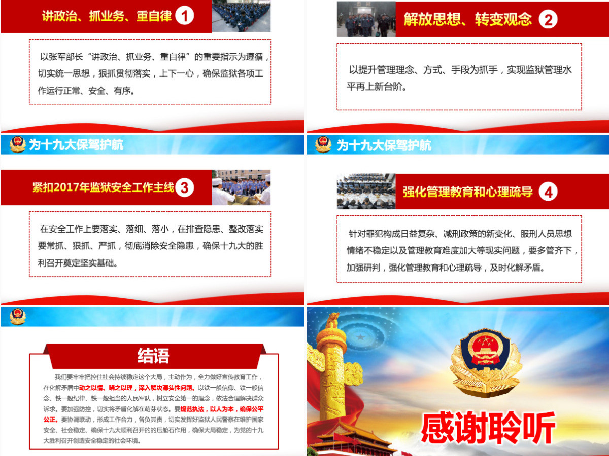 弘扬职业精神打造监狱铁军监狱微党课PPT 弘扬职业精神打造监狱铁军监狱微党课PPT