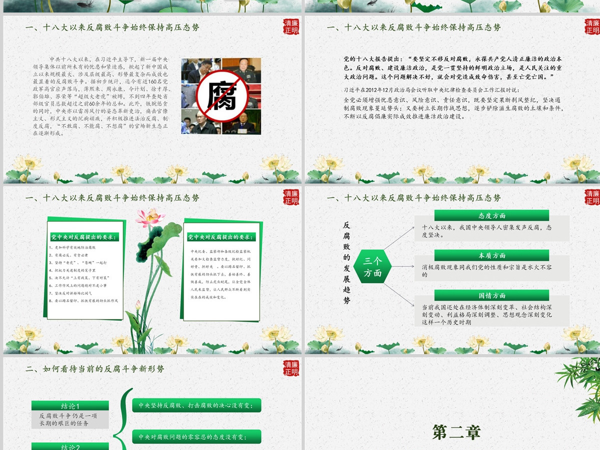 兴廉政之风 树浩然正气俭以养廉 廉政廉洁ppt