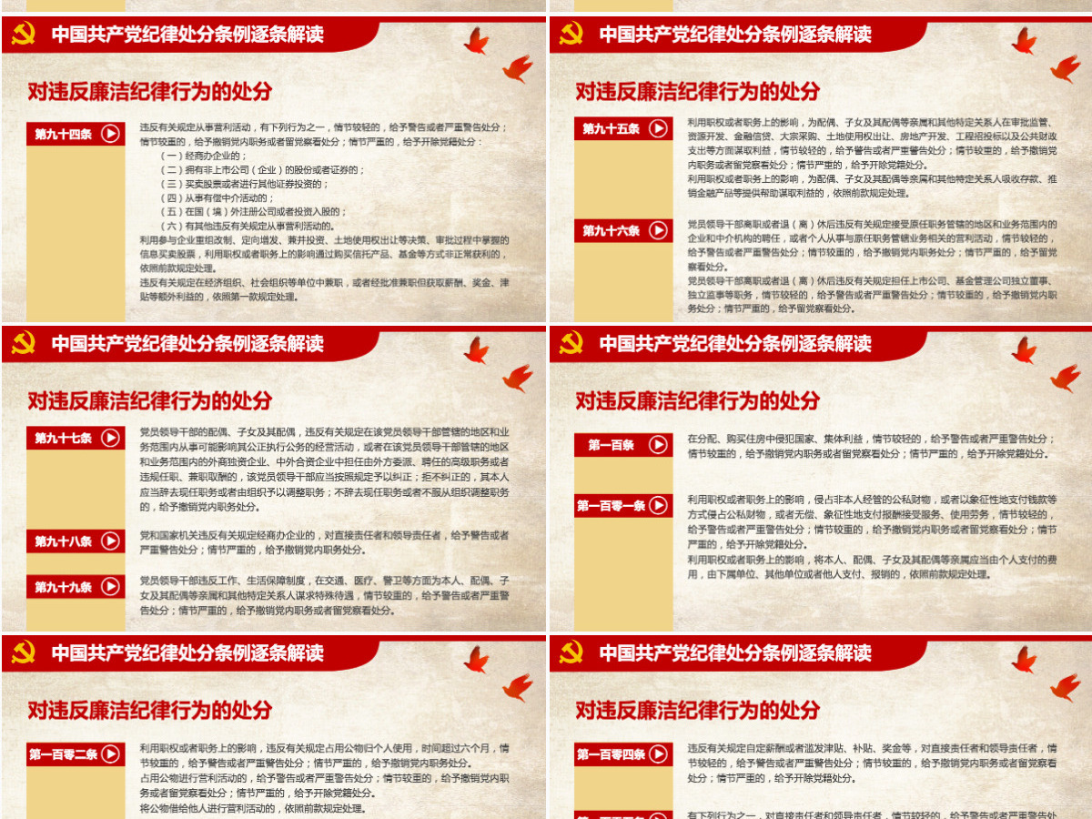 分析2018新版党纪处分条例 分析2018新版党纪处分条例