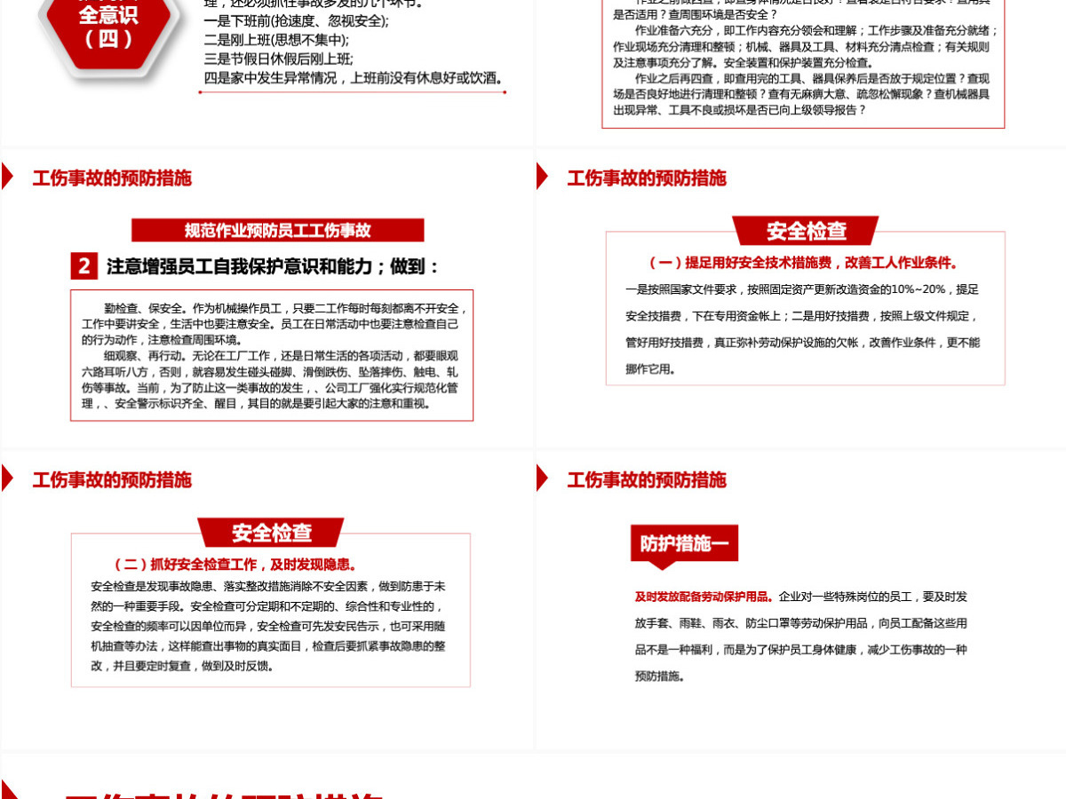 工伤保险条例企业培训PPT
