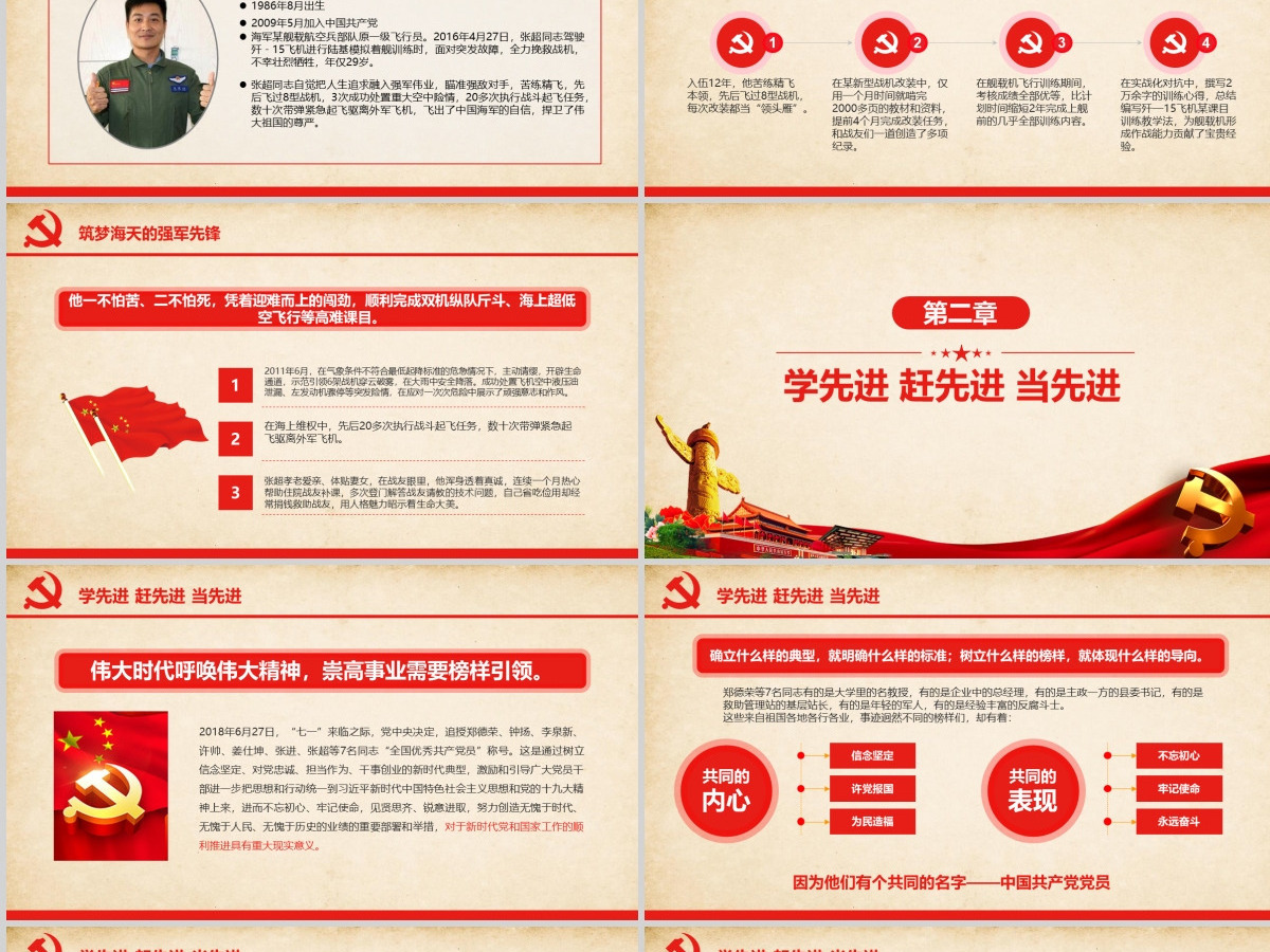 郑德荣等7名同志全国优秀共产党员先进事迹PPT 郑德荣等7名同志全国优秀共产党员先进事迹PPT