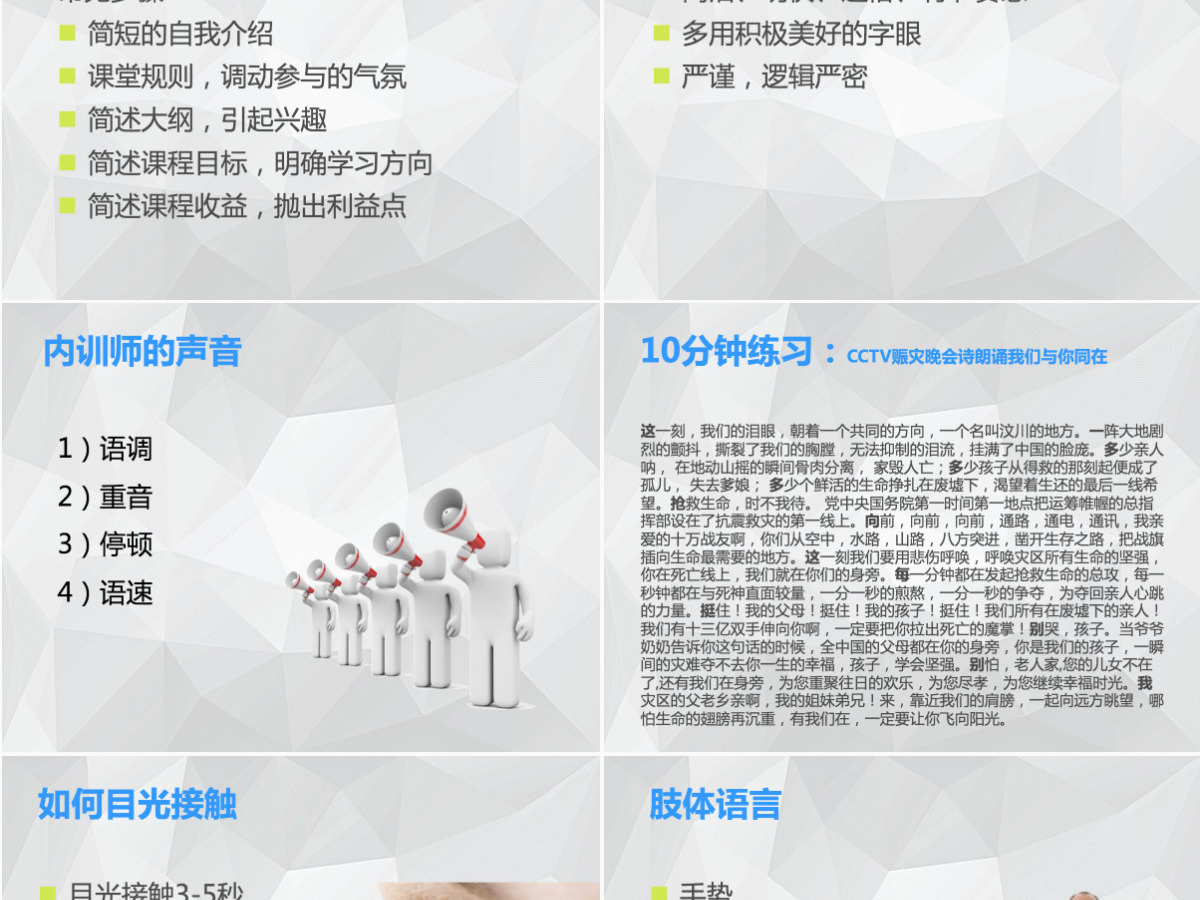 原创企业内训师培训PPT
