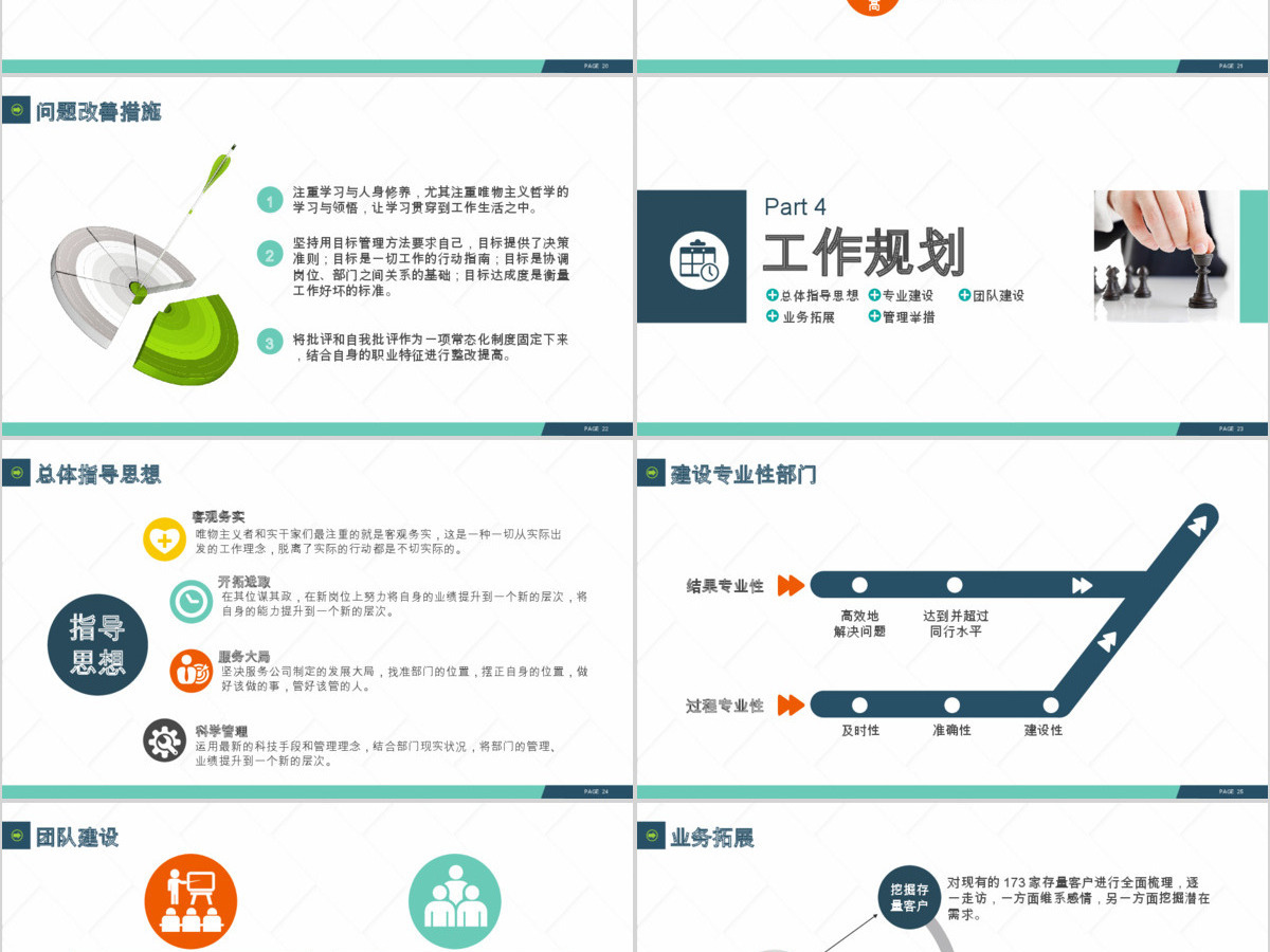原创视觉开拓大气岗位竞聘PPT模板-版权可商用