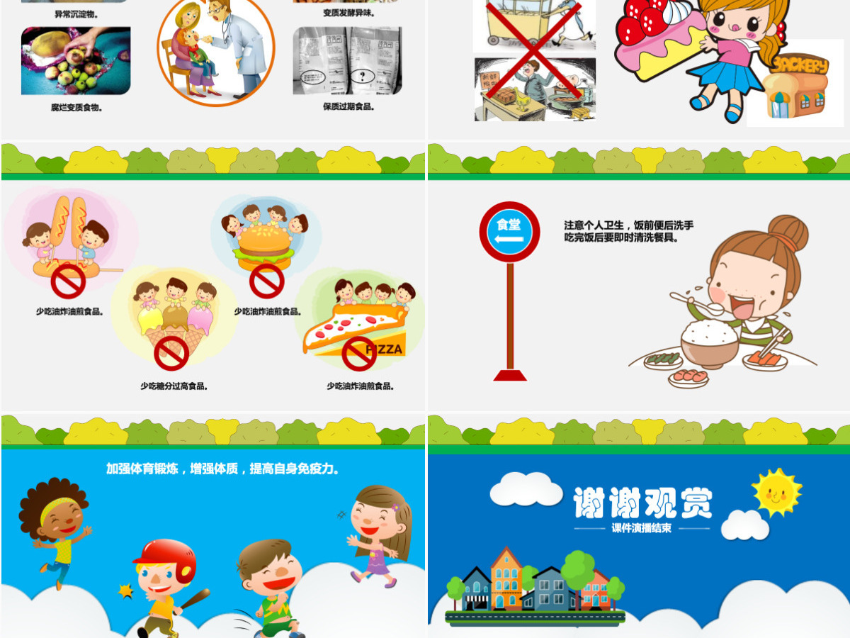 校园中小学安全PPT