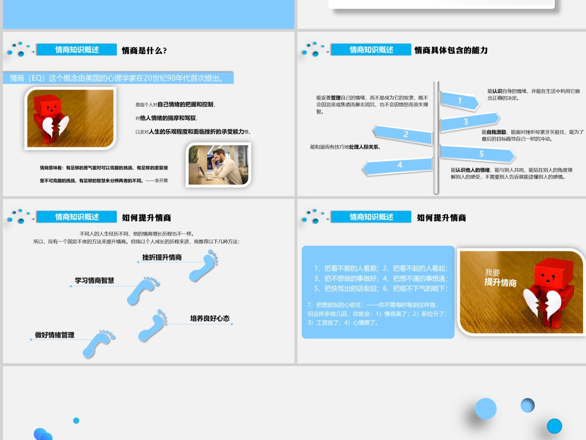 情绪管理指南心理培训PPT作品 情绪管理指南心理培训PPT作品