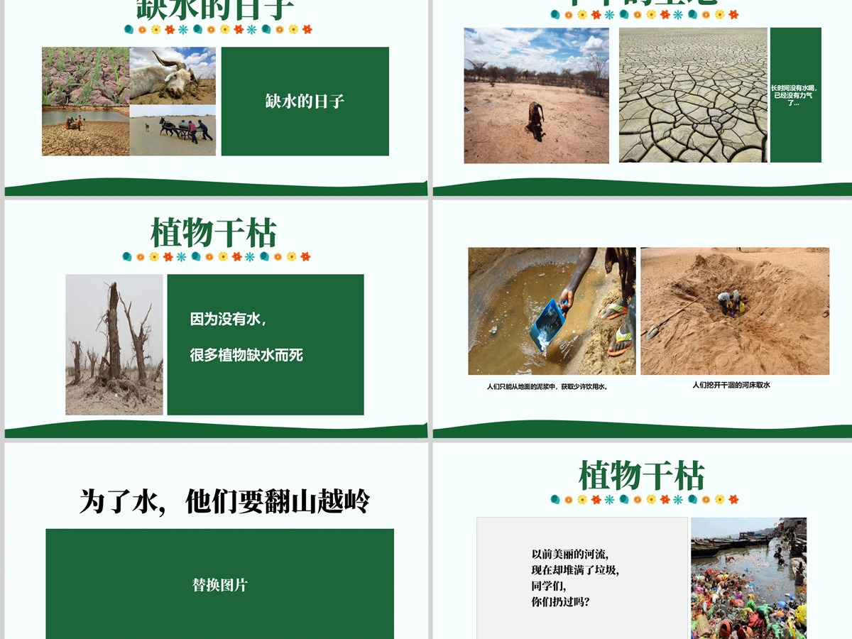 原创水利保护节约水资源自来水世界水日主题班会PPT-版权可商用 原创水利保护节约水资源自来水世界水日主题班会PPT-版权可商用