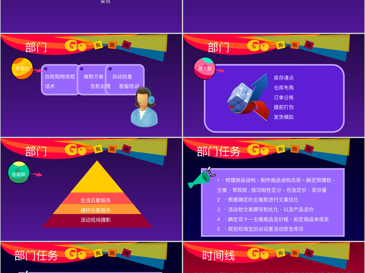 创意购物促销打折女性购物营销策划PPT模板幻灯片 创意购物促销打折女性购物营销策划PPT模板幻灯片