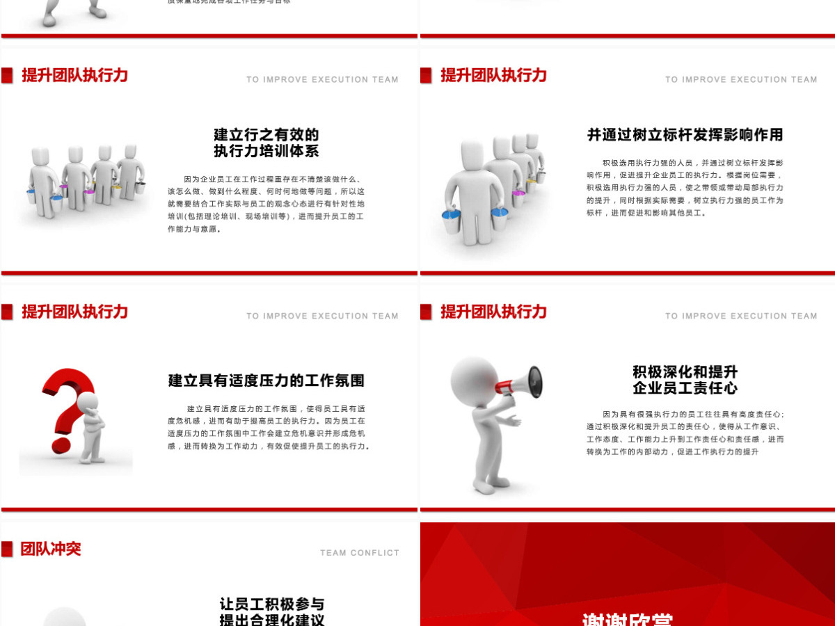 红色大气团队建设与管理培训动态ppt