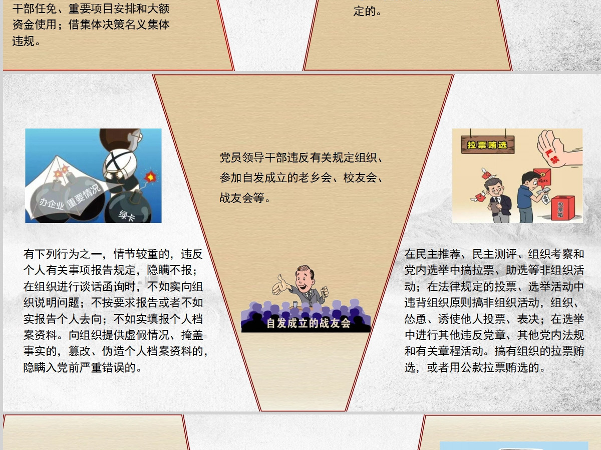 红色党课党纪教育条例PPT设计