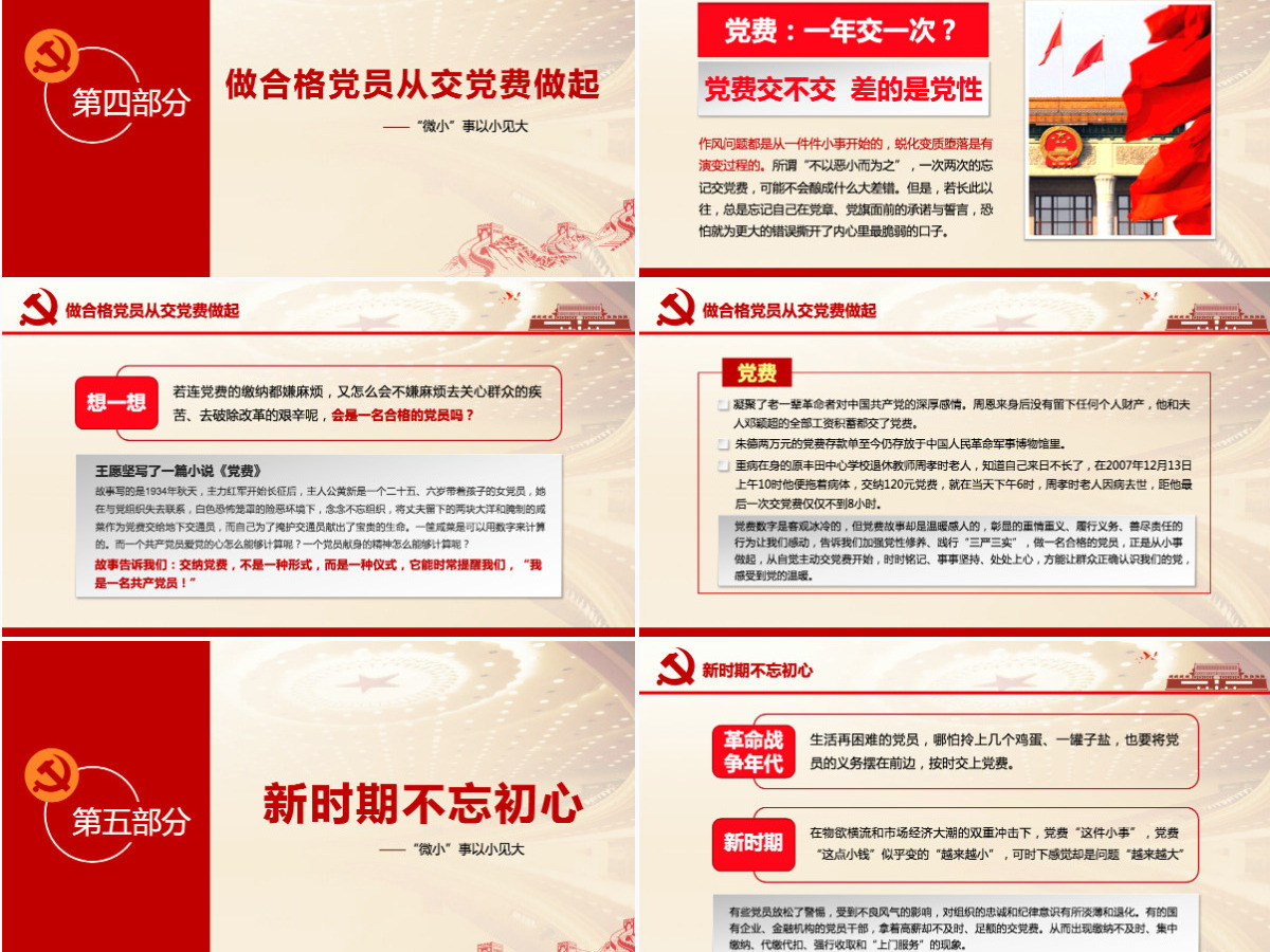 2021中国共产党PPT模板