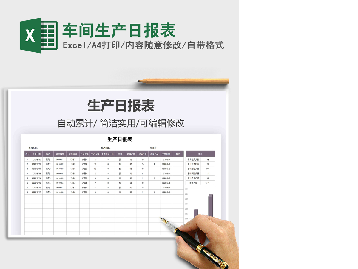2021年车间生产日报表 2021年车间生产日报表