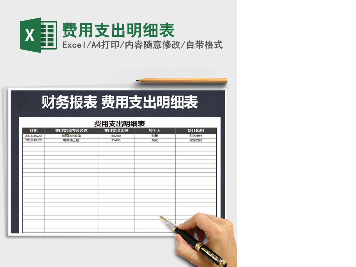 2021年费用支出明细表