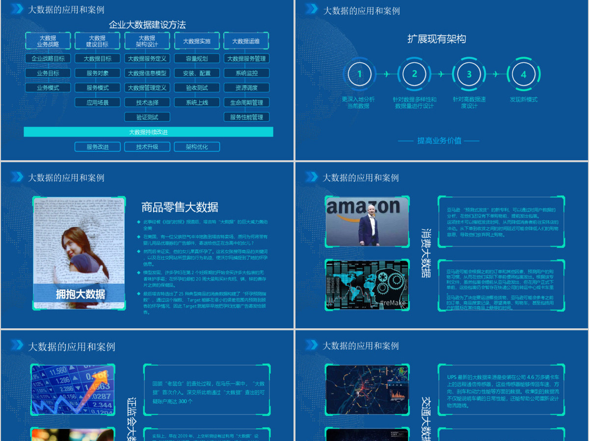 2019大数据商务科技云计算PPT模板 2019大数据商务科技云计算PPT模板