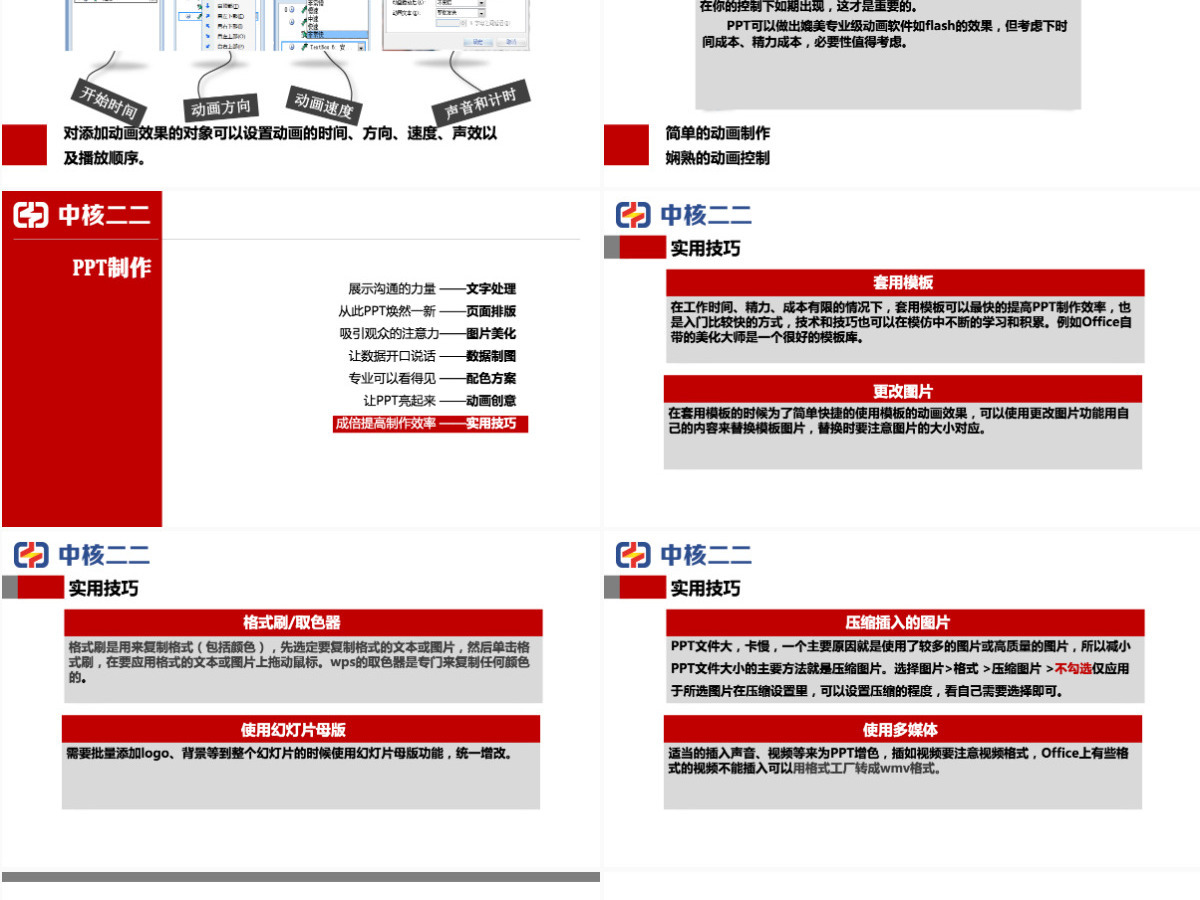 中核PPT制作培训课件