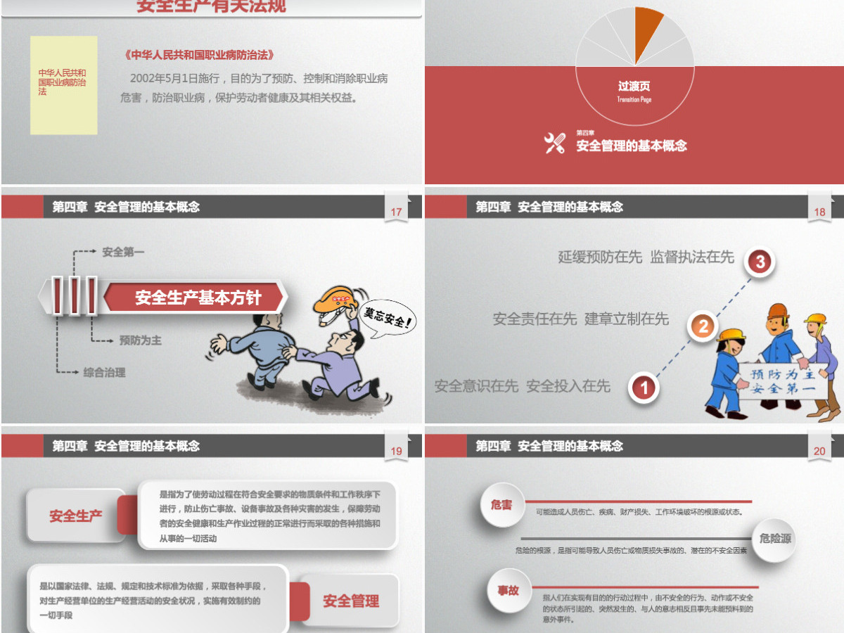 红色立体风安全生产培训课件通用课件PPT模板 红色立体风安全生产培训课件通用课件PPT模板