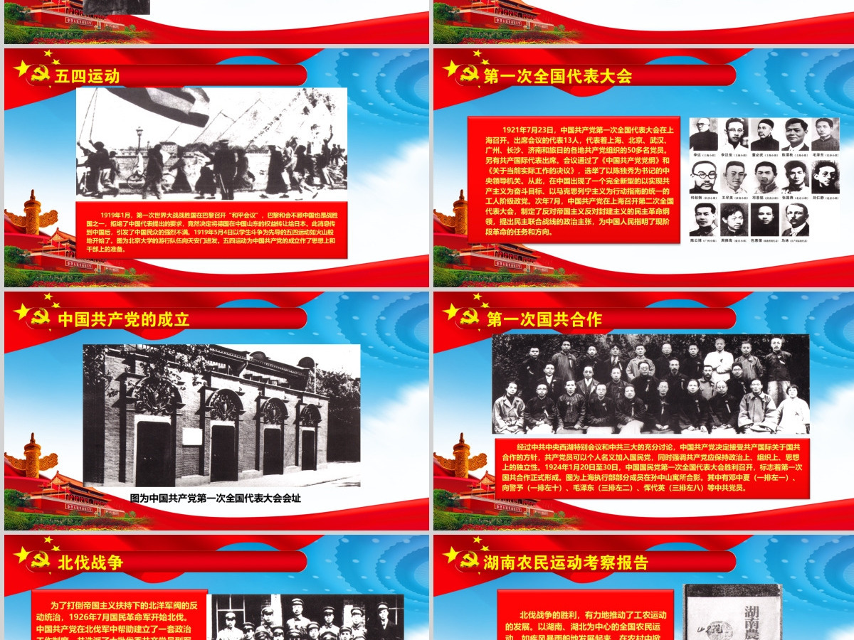 七一红色大气党建庆祝建党100周年党的光辉历程党课课件PPT模板 七一红色大气党建庆祝建党100周年党的光辉历程党课课件PPT模板