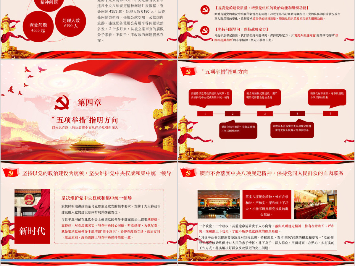 十九大纪委二次会议重整行装再出发全面从严治党党课PPT 十九大纪委二次会议重整行装再出发全面从严治党党课PPT