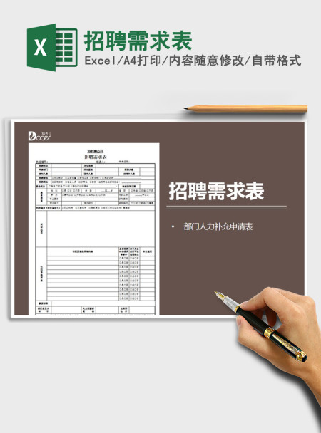 2021年招聘需求表
