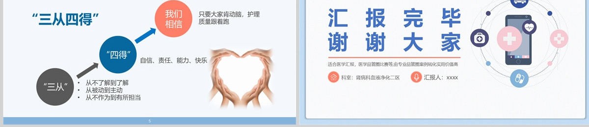 2022品管圈简约清新获奖专用PPT