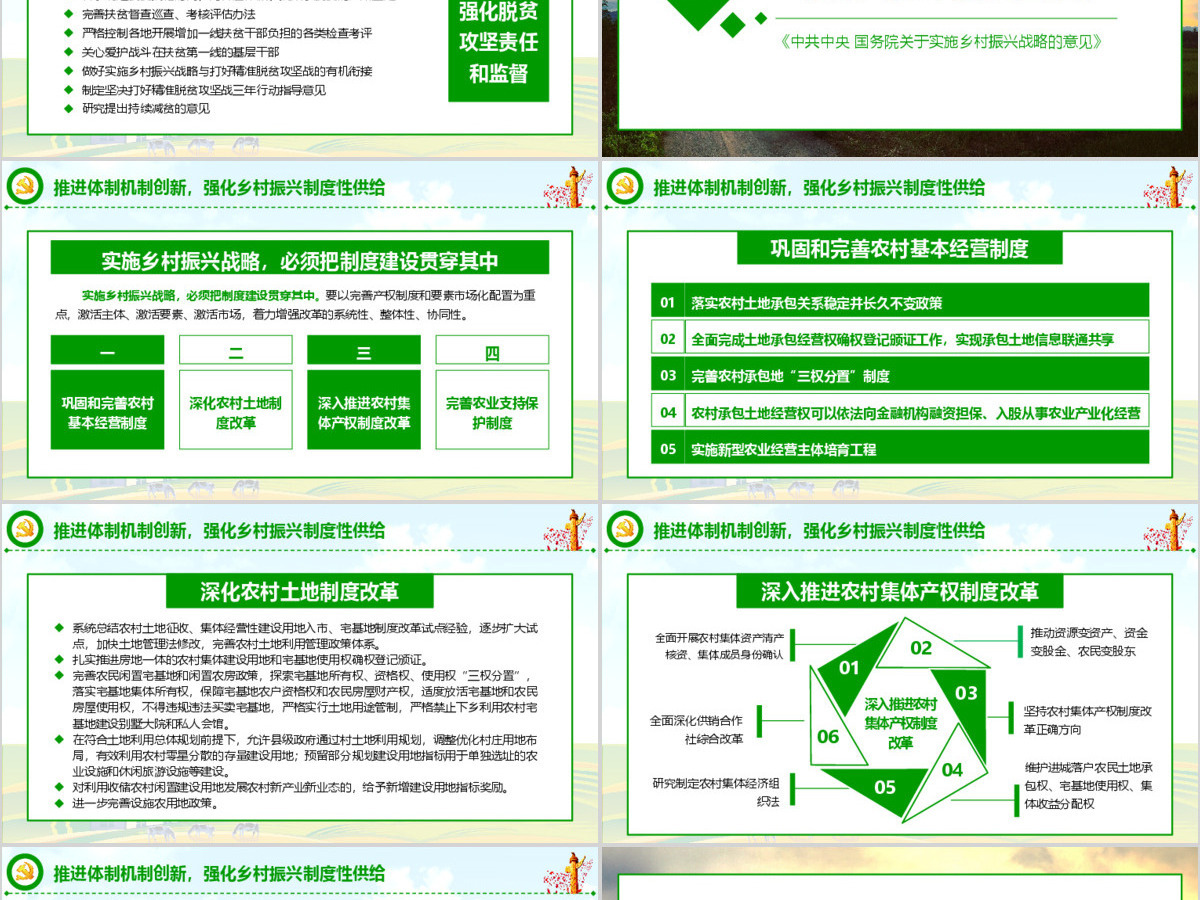 精准2019中央一号文件解读乡村振兴道路党课课件 精准2019中央一号文件解读乡村振兴道路党课课件