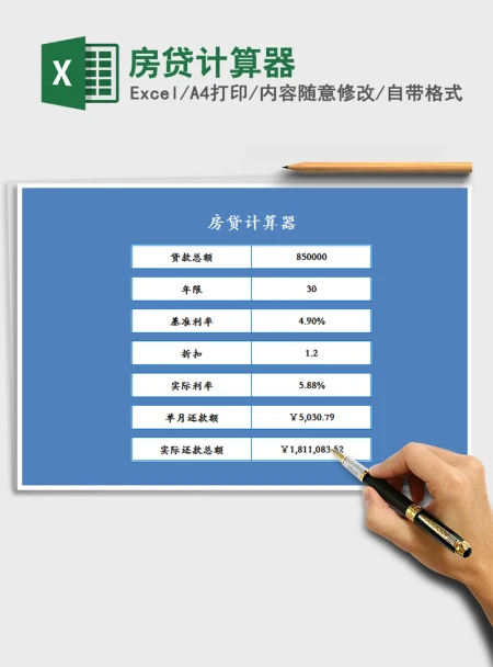 2021年房贷计算器