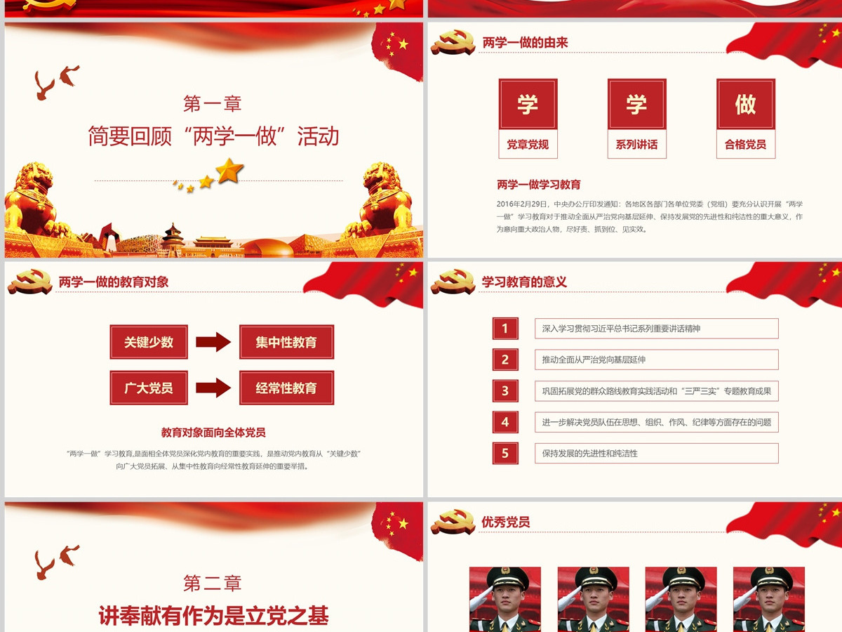 立足岗位讲奉献勇于担当比作为党员专题课件