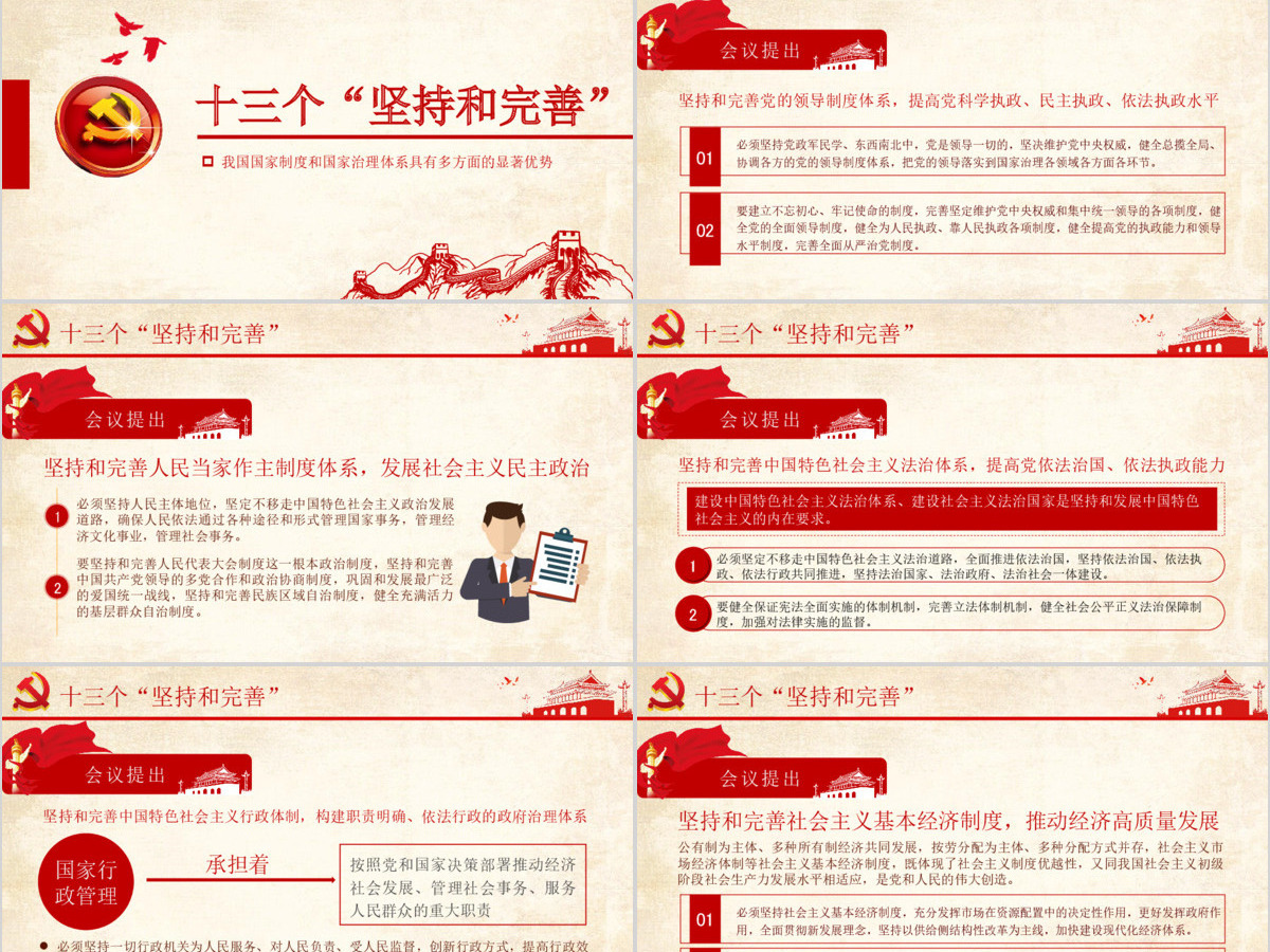 原创论坚持党对一切工作的领导党课PPT 原创论坚持党对一切工作的领导党课PPT