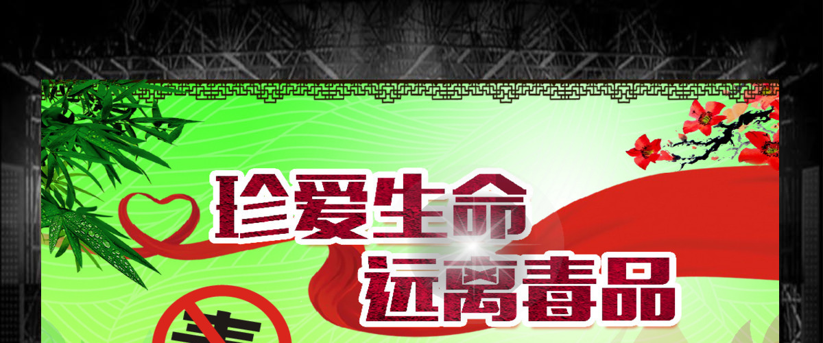 国际禁毒日远离毒品珍爱生命拒绝诱惑禁毒日PPT模板