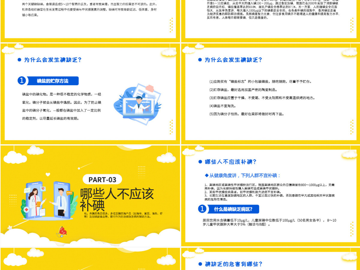 2022年全国防治碘缺乏病日时尚全国碘缺乏病知识宣传日课件模板PPT 2022年全国防治碘缺乏病日时尚全国碘缺乏病知识宣传日课件模板PPT