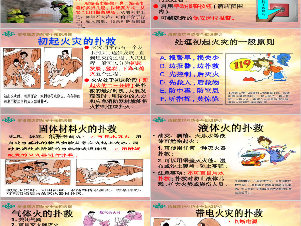 消防安全培训PPT 消防安全培训PPT
