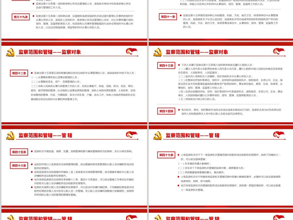 学习解读国家监委制定第一部监察法规《中华人民共和国监察法实施条例》党政党课PPT 学习解读国家监委制定第一部监察法规《中华人民共和国监察法实施条例》党政党课PPT