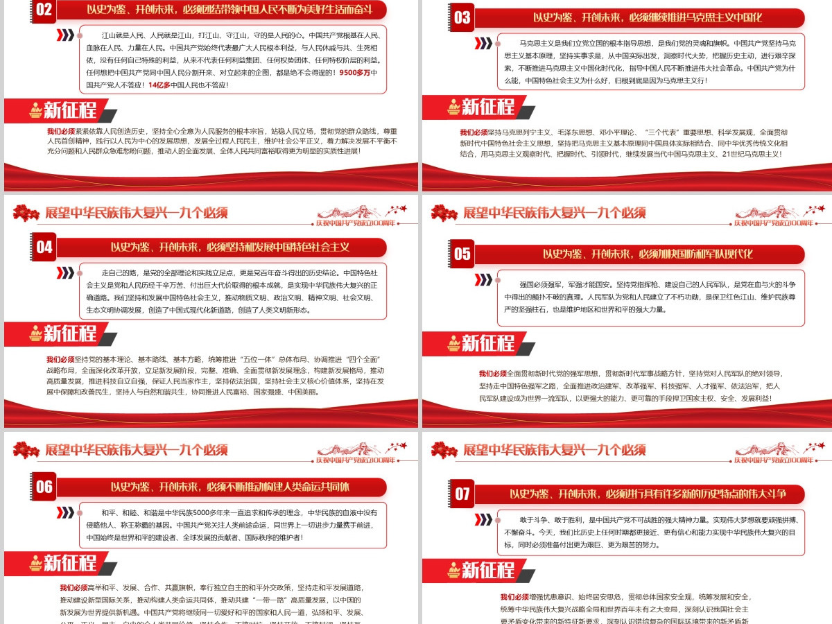 2021学习“七一”重要讲话精神PPT