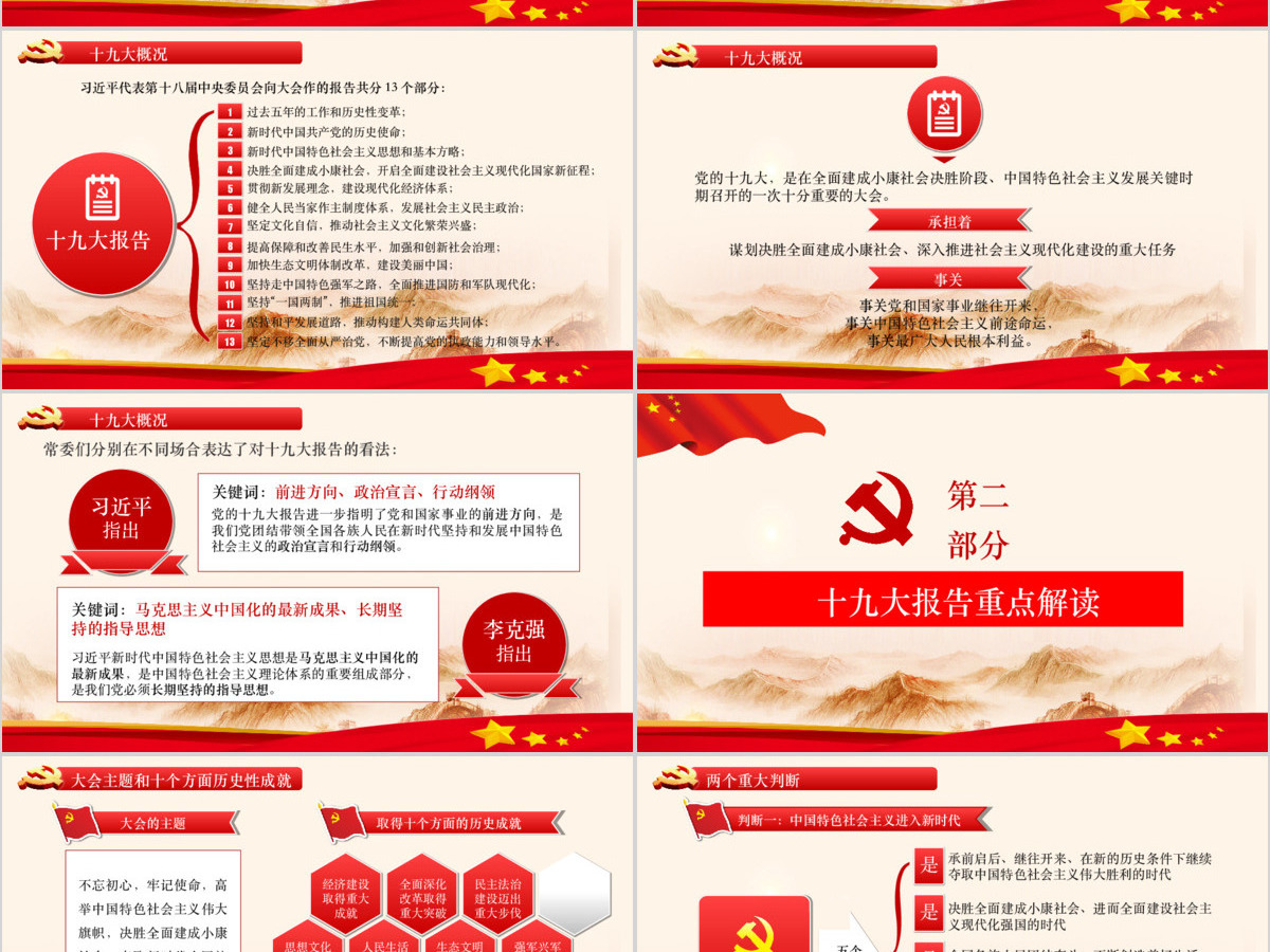 2019不忘初心十九大全面解读