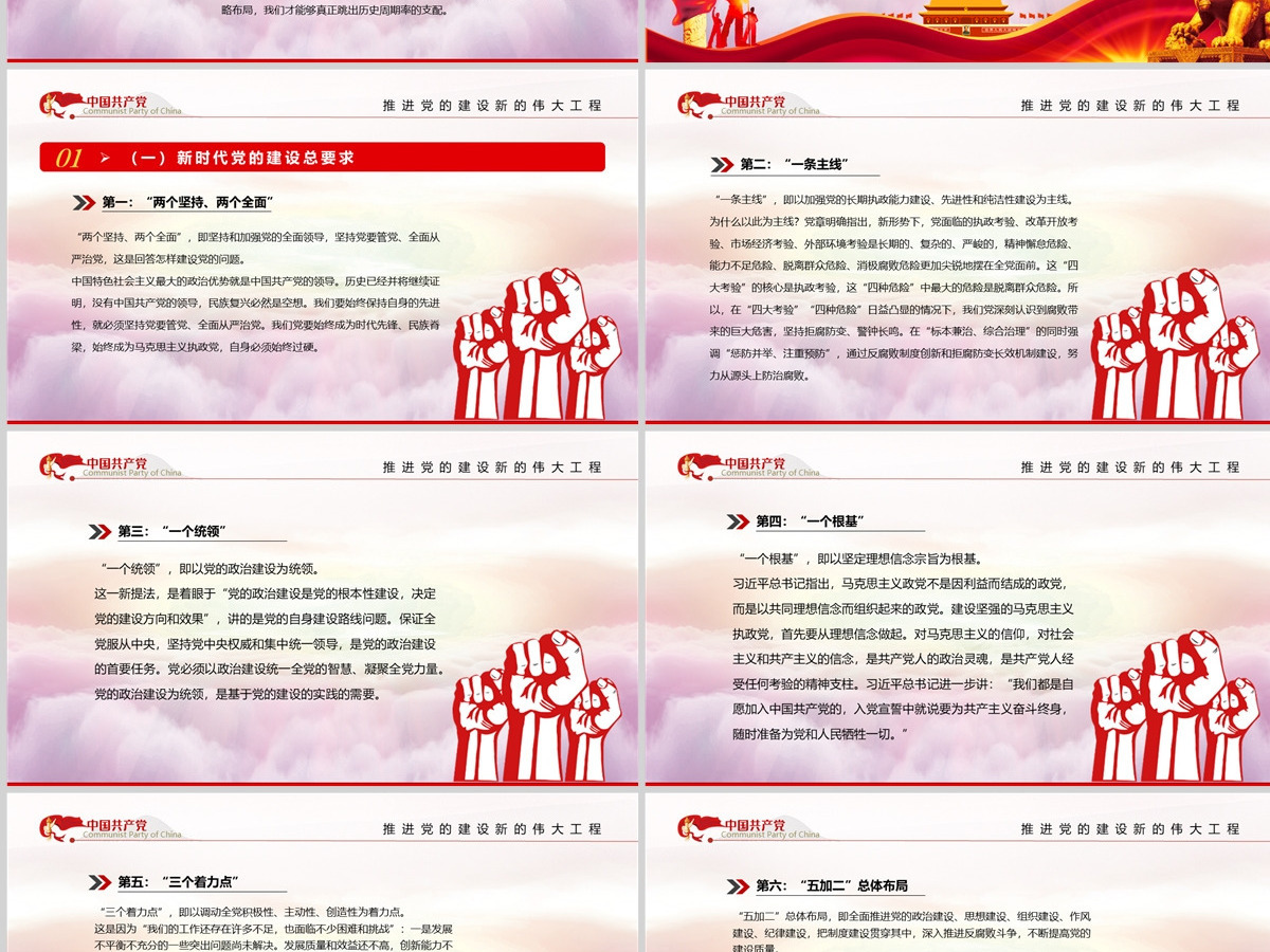 按照党章要求推进党的建设新的伟大工程党政风党员干部学习教育专题党课PPT-含讲稿 按照党章要求推进党的建设新的伟大工程党政风党员干部学习教育专题党课PPT-含讲稿
