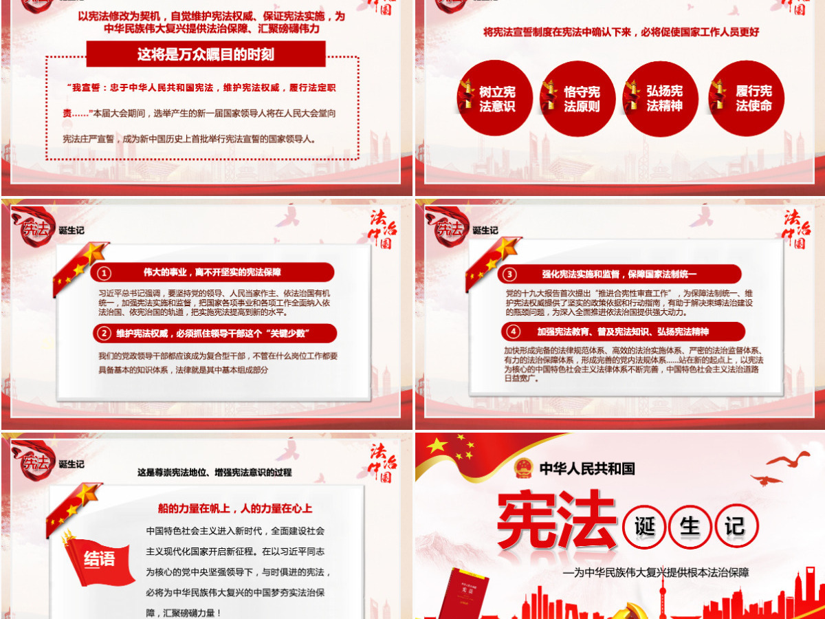 聚焦两会党政党课学习国家宪法修PPT 聚焦两会党政党课学习国家宪法修PPT