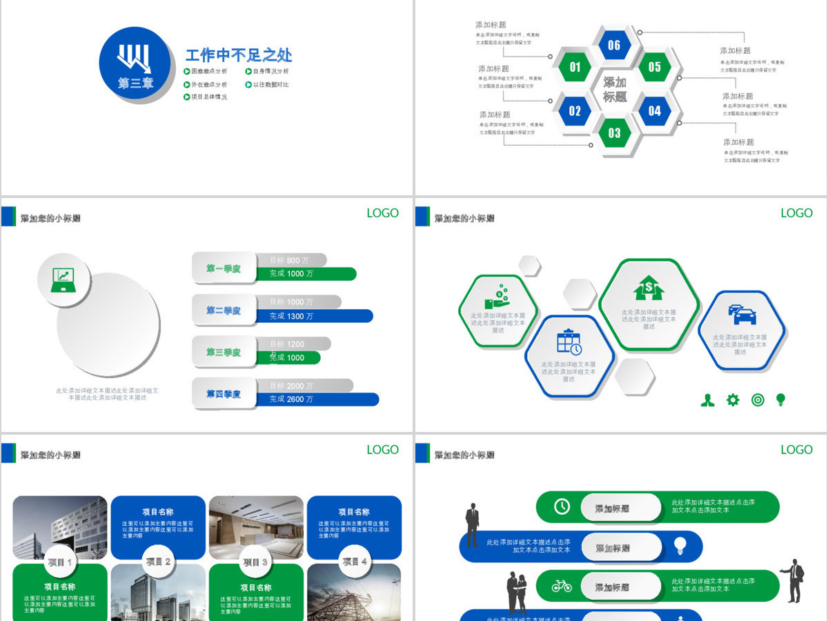 金融银行分析ppt模板