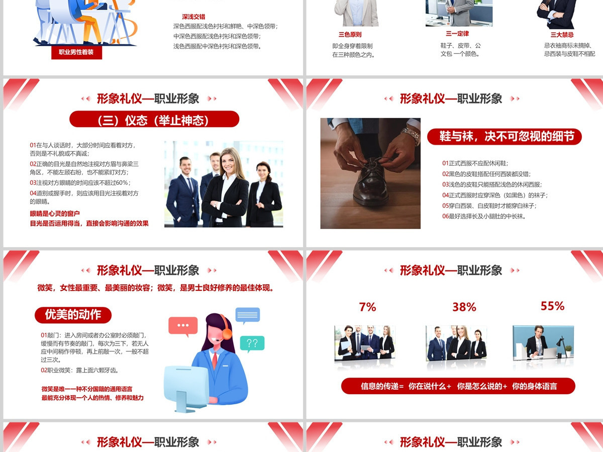 2023企业礼仪培训PPT简洁风企业接待人员礼仪培训课件模板 2023企业礼仪培训PPT简洁风企业接待人员礼仪培训课件模板