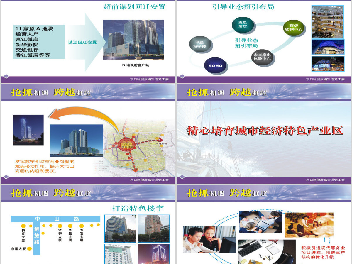 政府工作汇报PPT：争当城市经济发展排头兵