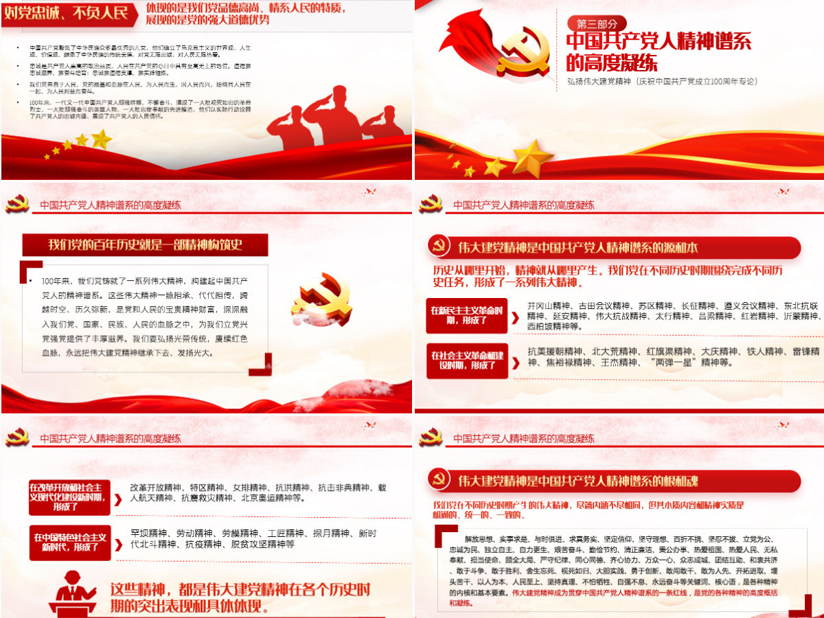2021弘扬伟大建党精神PPT庆祝中国共产党成立100周年党史学习教育专题党课课件-含讲稿 2021弘扬伟大建党精神PPT庆祝中国共产党成立100周年党史学习教育专题党课课件-含讲稿