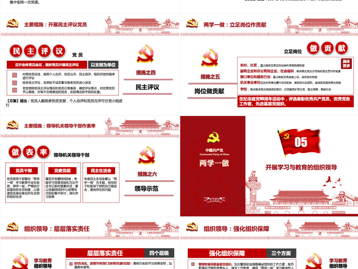 两学一做ppt模板党课课件党建党章学习-含讲稿 两学一做ppt模板党课课件党建党章学习-含讲稿
