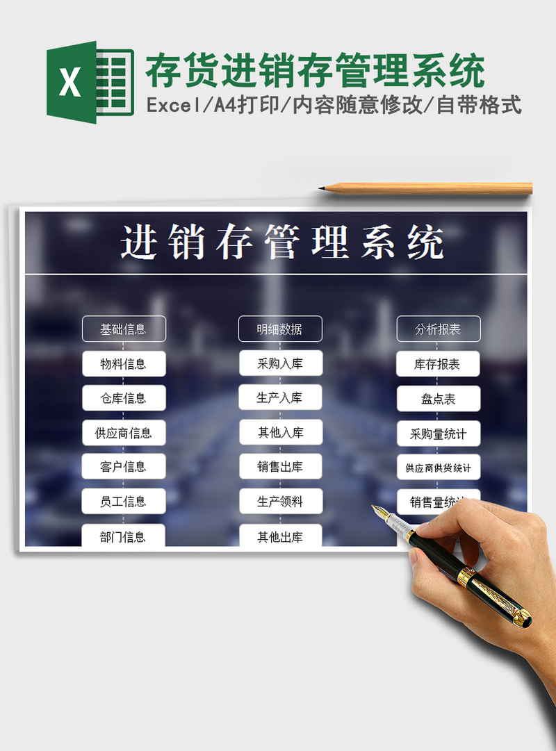2021年存货进销存管理系统