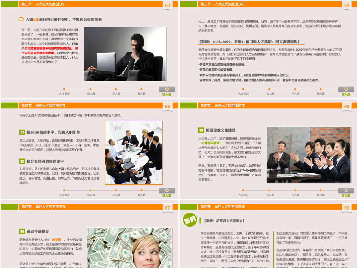 才人培训PPT模版 才人培训PPT模版