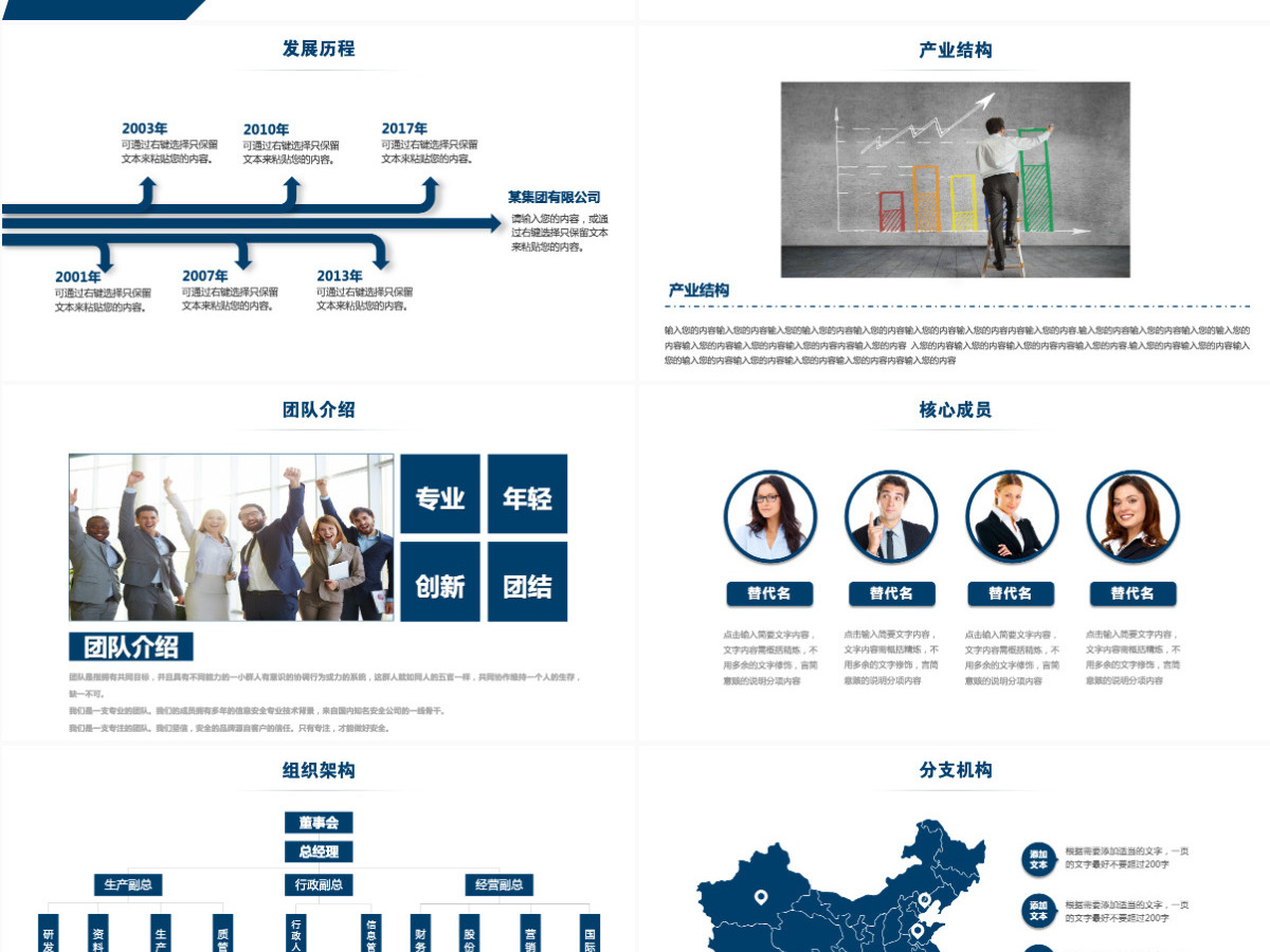 公司简介企业文化宣传ppt模板