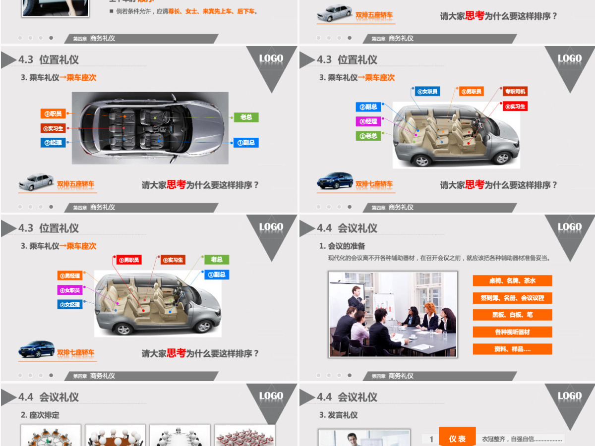 商务着装接待礼仪商务礼仪PPT模板 商务着装接待礼仪商务礼仪PPT模板
