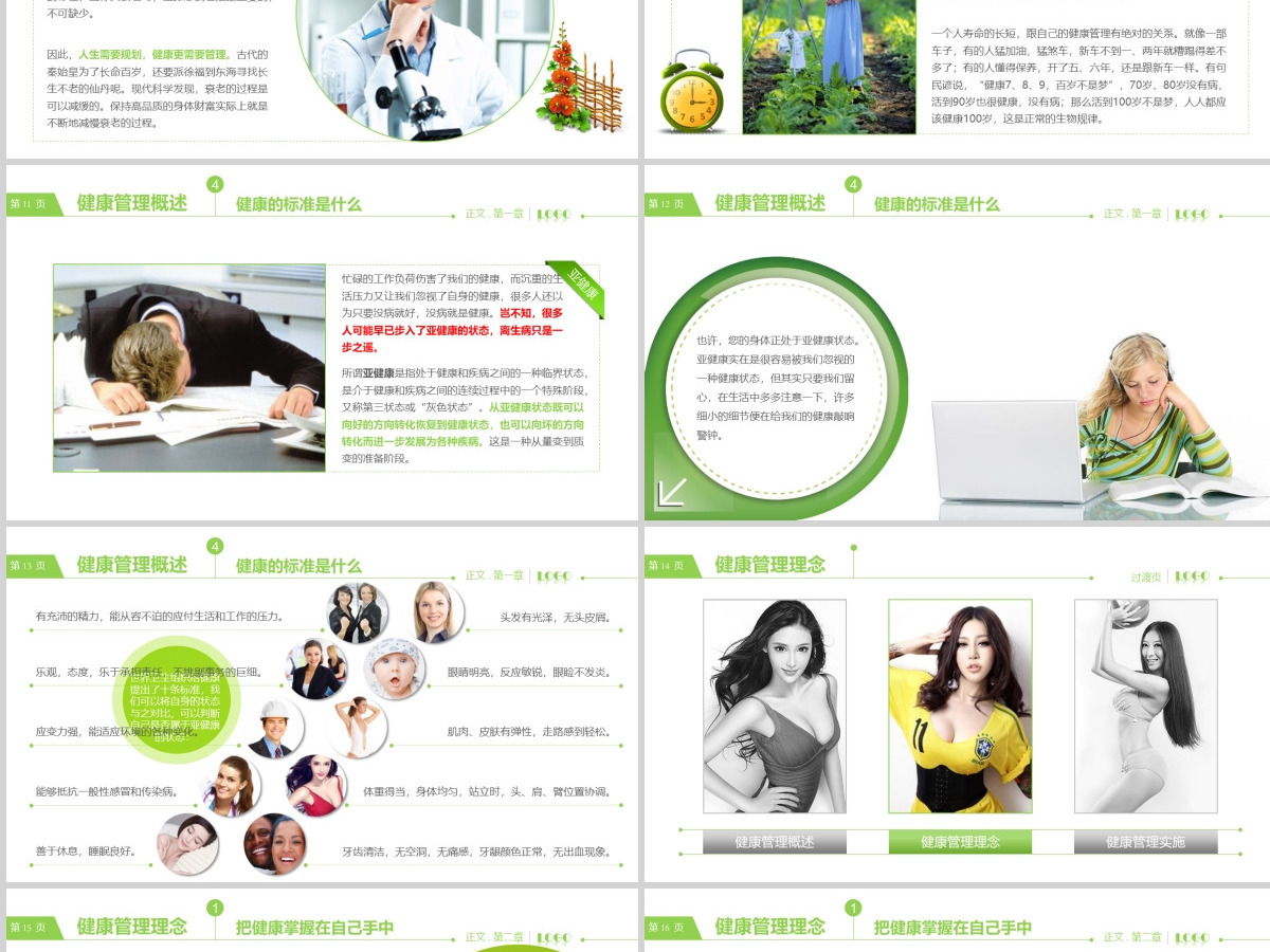 健康管理知识培训PPT课件 健康管理知识培训PPT课件